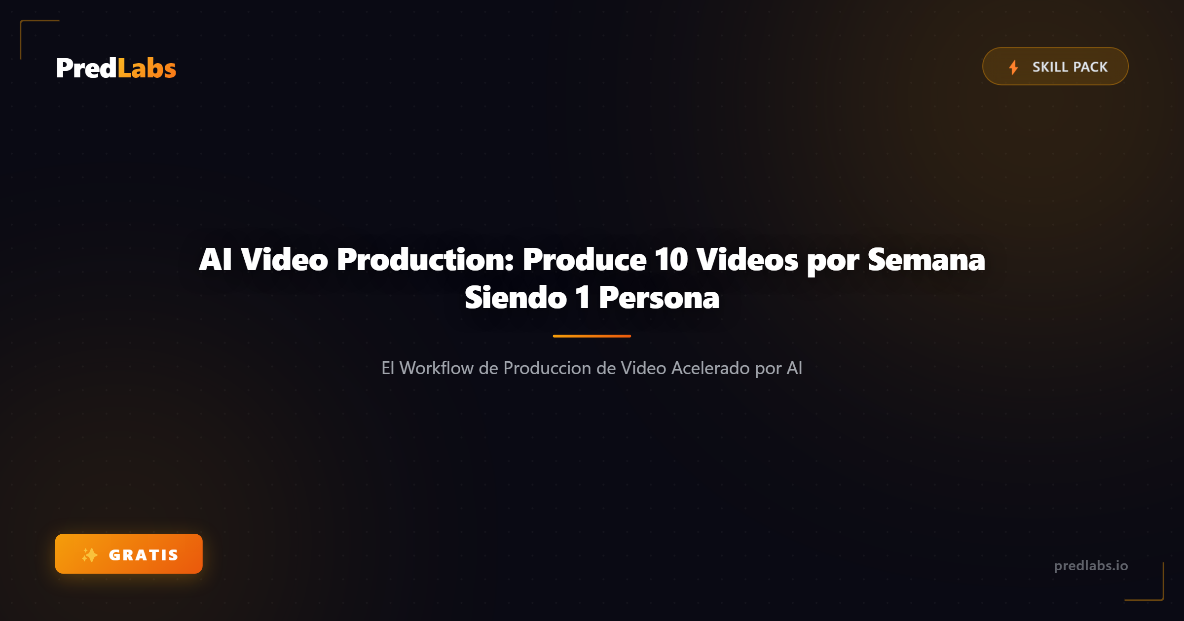 AI Video Production: Produce 10 Videos por Semana Siendo 1 Persona